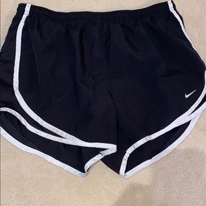 Nike Running Shorts Black & White